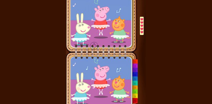 Peppa Pig Find the Difference