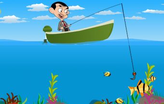 Mr. Bean Fishing