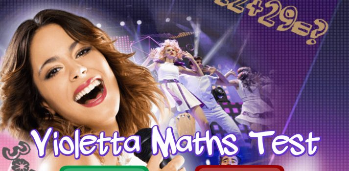 Violetta Maths Test