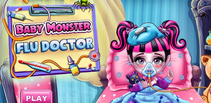 Baby Draculaura Flu Doctor