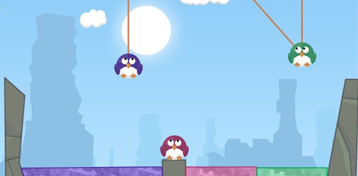 Colorful Penguins