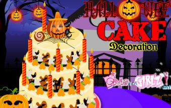 Halloween Cake Deco