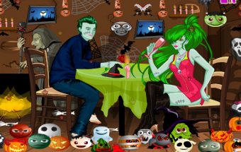 Monster Couple Dating Hidden Object