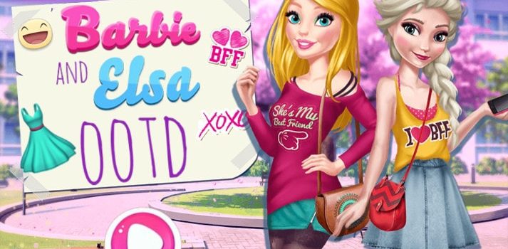 Barbie e Elsa OOTD