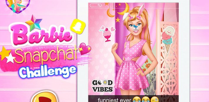 Barbie Snapchat Challenge