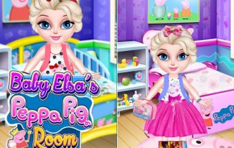 Baby Elsa Peppa Pig Room
