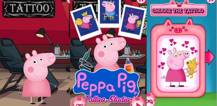 Peppa Pig Tattoo Studio