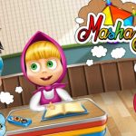 Masha School Slacking