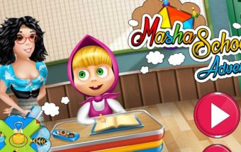 Masha School Slacking