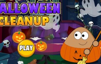 Pou Halloween Cleanup