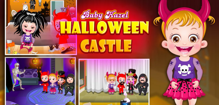 Baby Hazel Halloween Castle