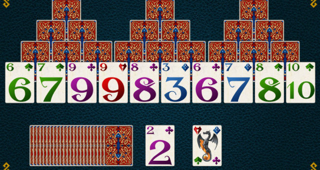 Solitario Fantasy TriPeaks
