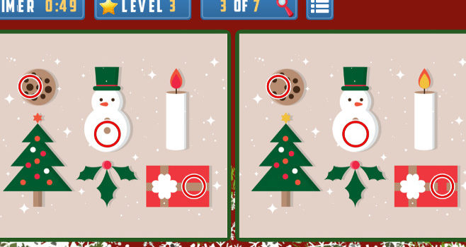 Christmas Items Differences