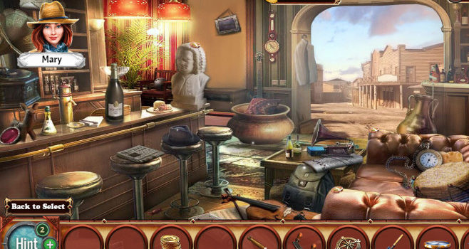 Secret Bounty, Oggetti Nascosti nel Selvaggio West