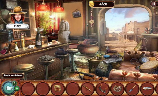 Secret Bounty, Oggetti Nascosti nel Selvaggio West