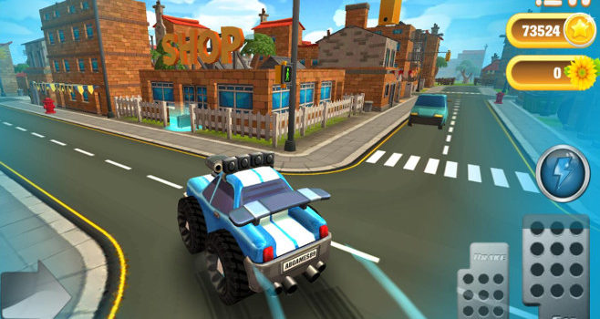 Cartoon Hot Racer 3D