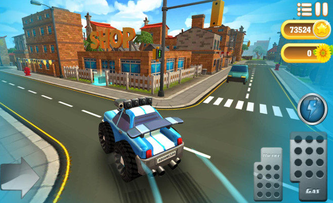 Cartoon Hot Racer 3D