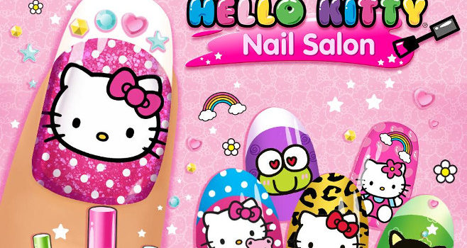 Hello Kitty Nail Salon