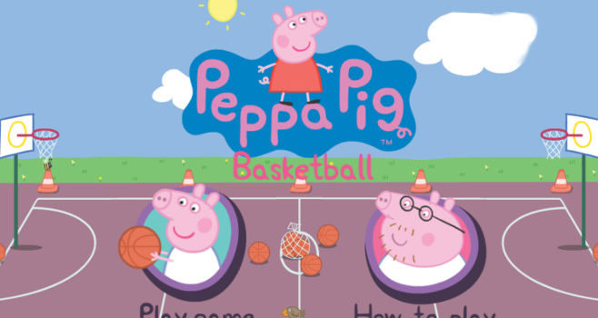 Peppa Pig Basketball