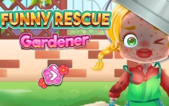 Funny Rescue Gardener