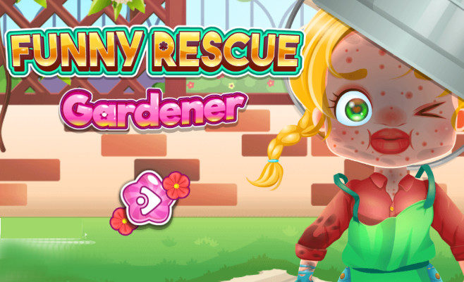 Funny Rescue Gardener