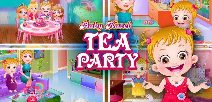 Baby Hazel Tea Party