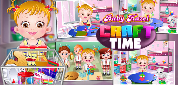 Baby Hazel Craft Time
