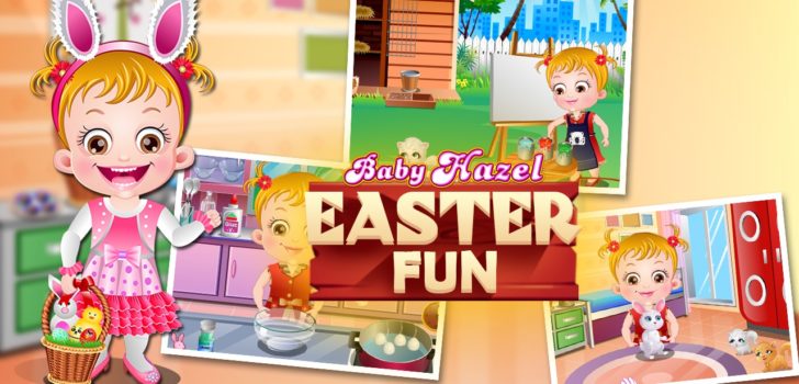 Baby Hazel Easter Fun