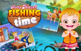 Baby Hazel Fishing Time