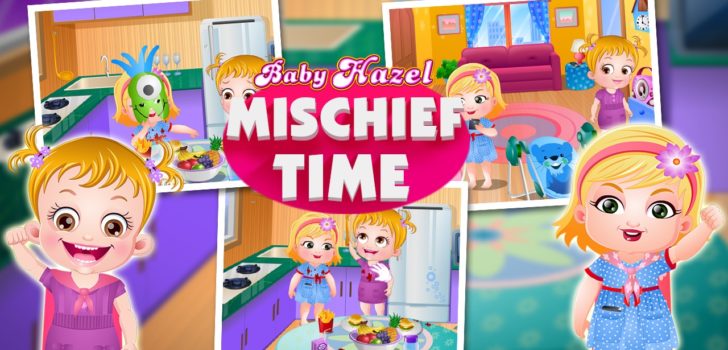 Baby Hazel Mischief Time