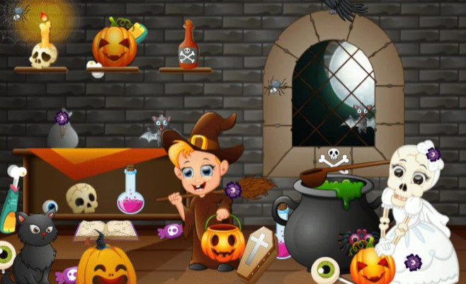 Halloween Oggetti Nascosti