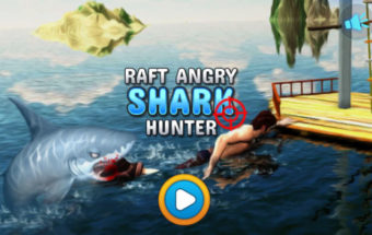Raft Angry Shark Hunting