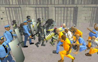 Battle Simulator: Prison & Police