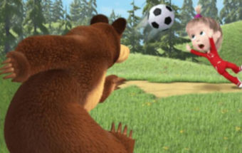 Masha e Orso Football