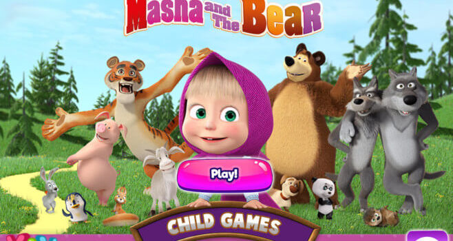 Masha e Orso Child Games