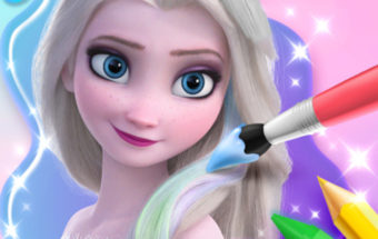Elsa da colorare
